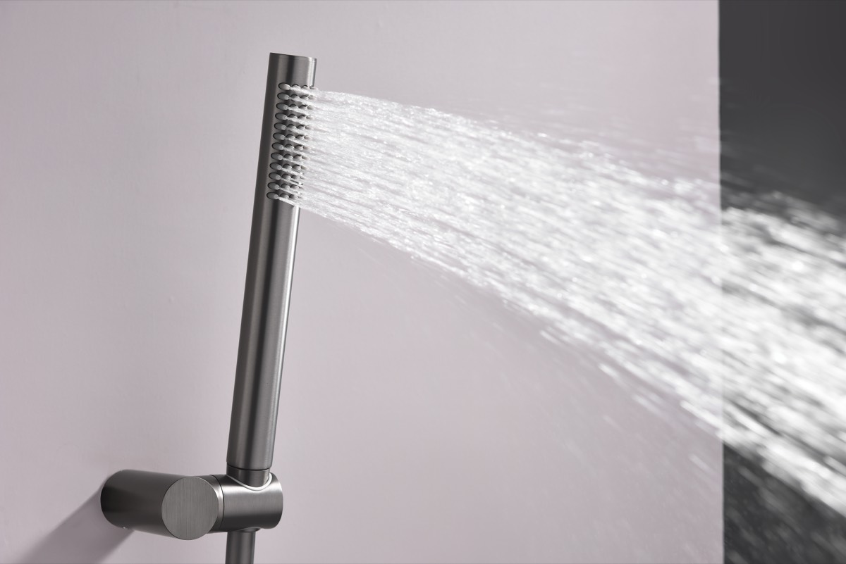 Hand shower and concealed valve body produced for a private-label collection