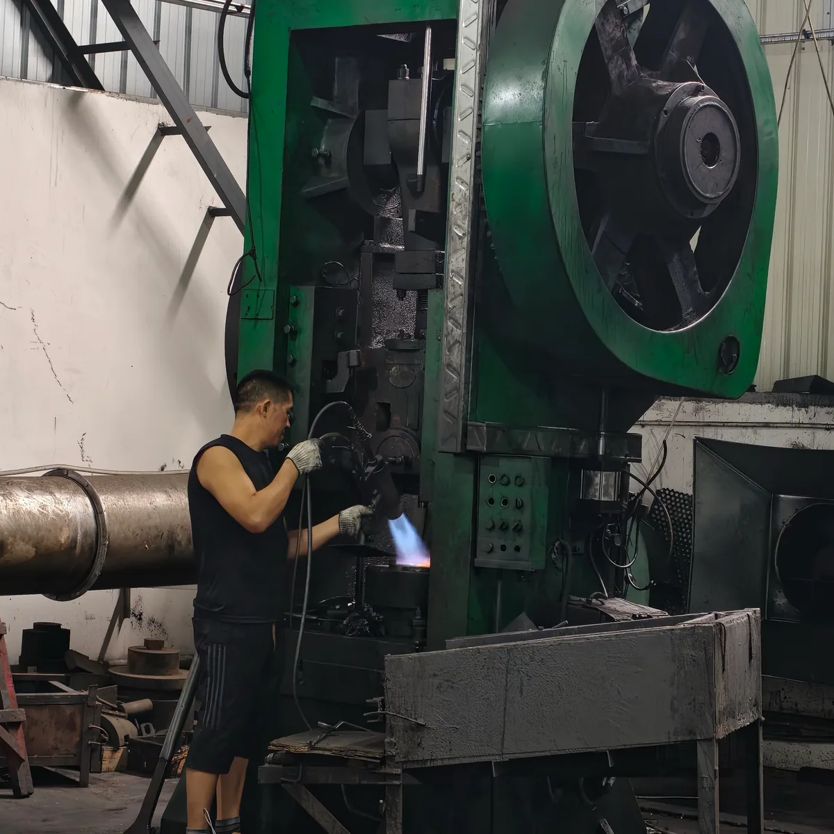 Concealed shower manufacturing process